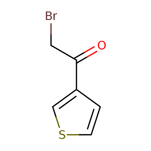 BrCC(=O)c1cscc1