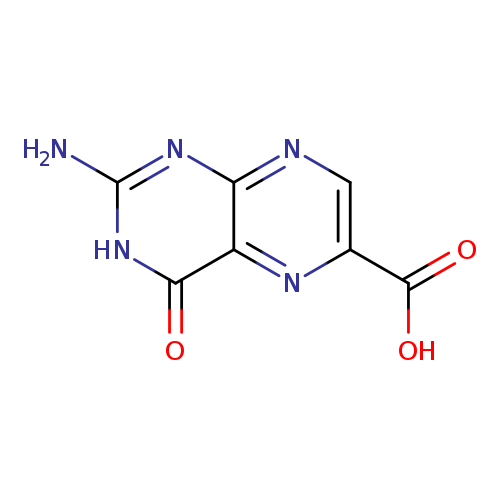 OC(=O)c1cnc2c(n1)c(=O)[nH]c(n2)N