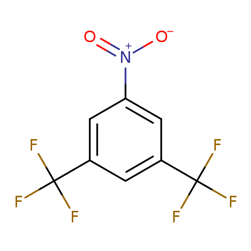 [O-][N+](=O)c1cc(cc(c1)C(F)(F)F)C(F)(F)F