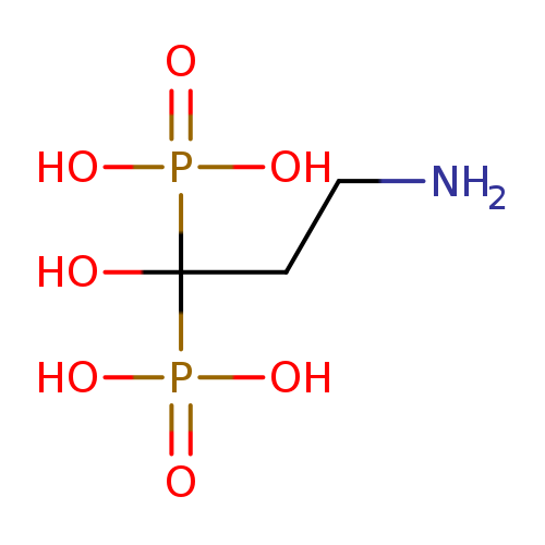 NCCC(P(=O)(O)O)(P(=O)(O)O)O