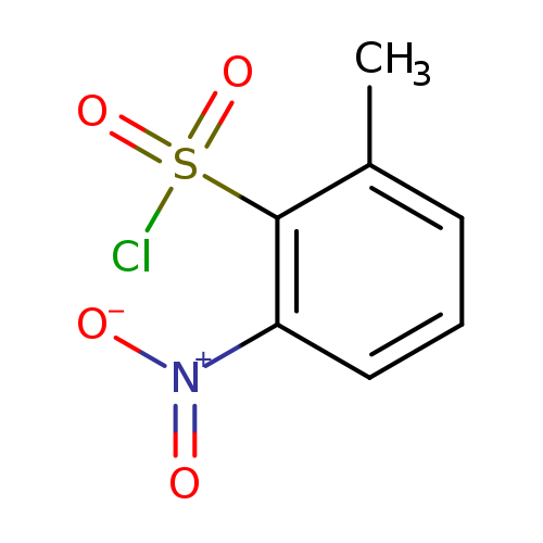 [O-][N+](=O)c1cccc(c1S(=O)(=O)Cl)C