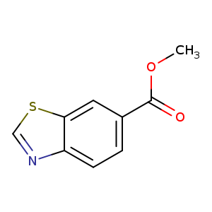 COC(=O)c1ccc2c(c1)scn2