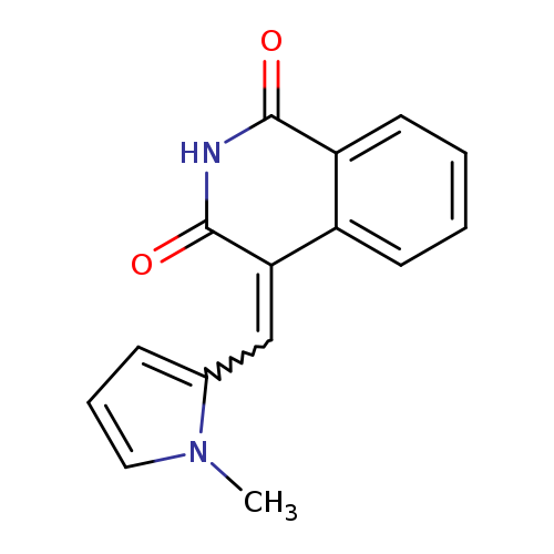 O=C1NC(=O)c2c(C1=Cc1cccn1C)cccc2