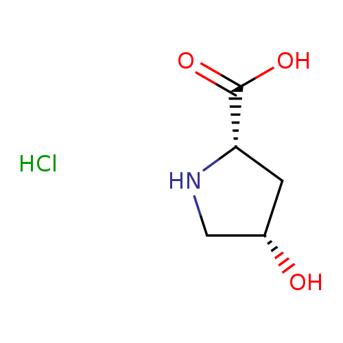 O[C@@H]1CN[C@@H](C1)C(=O)O.Cl