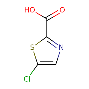 OC(=O)c1ncc(s1)Cl