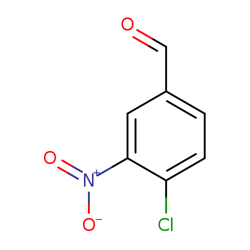 O=Cc1ccc(c(c1)[N+](=O)[O-])Cl