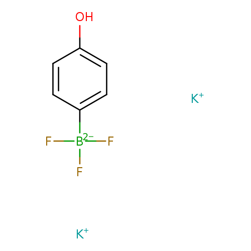 F[B-2](c1ccc(cc1)O)(F)F.[K+].[K+]