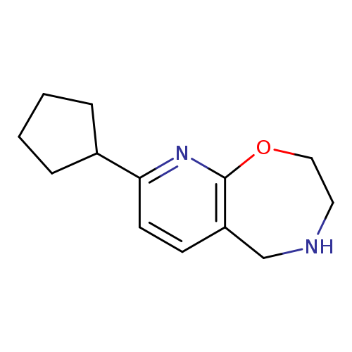 C1COc2c(CN1)ccc(n2)C1CCCC1
