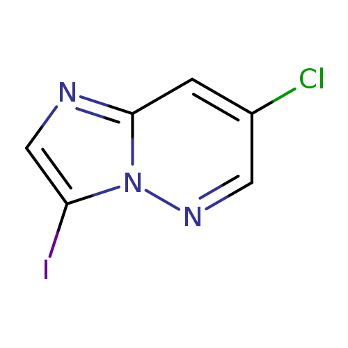 Clc1cnn2c(c1)ncc2I