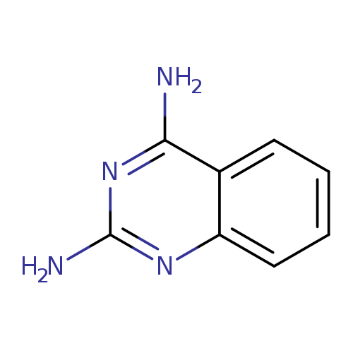 Nc1nc2ccccc2c(n1)N