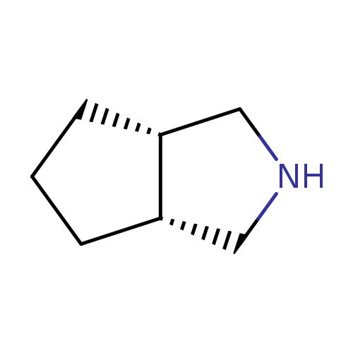 C1C[C@@H]2[C@H](C1)CNC2