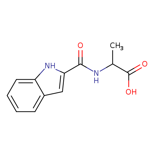 OC(=O)C(NC(=O)c1cc2c([nH]1)cccc2)C