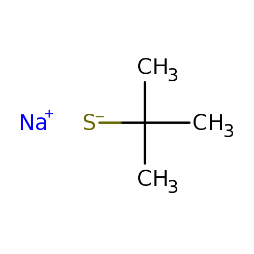 [S-]C(C)(C)C.[Na+]