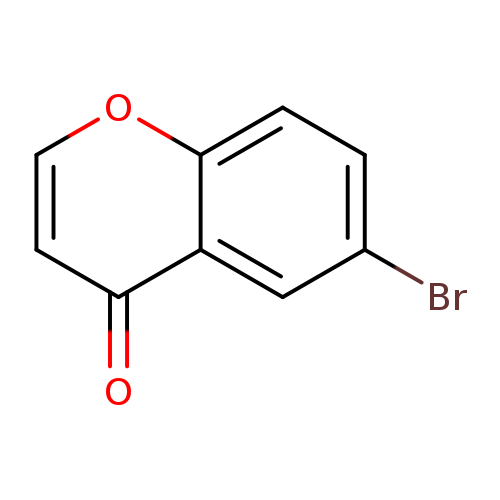 Brc1ccc2c(c1)c(=O)cco2