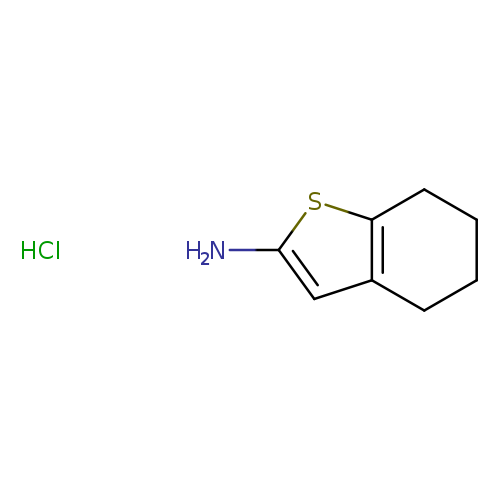 Nc1cc2c(s1)CCCC2.Cl