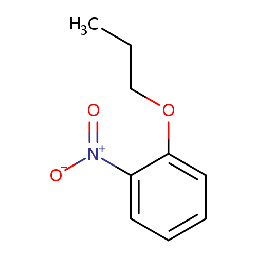 CCCOc1ccccc1[N+](=O)[O-]