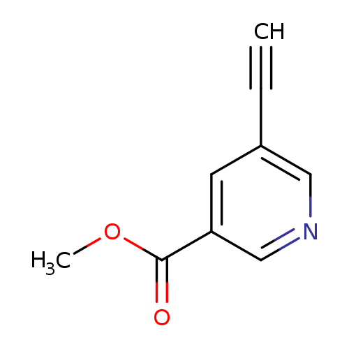 COC(=O)c1cc(cnc1)C#C