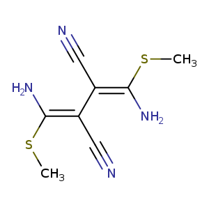 CS/C(=C(/C(=C(/SC)N)/C#N)C#N)/N