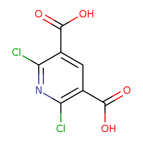 OC(=O)c1cc(C(=O)O)c(nc1Cl)Cl