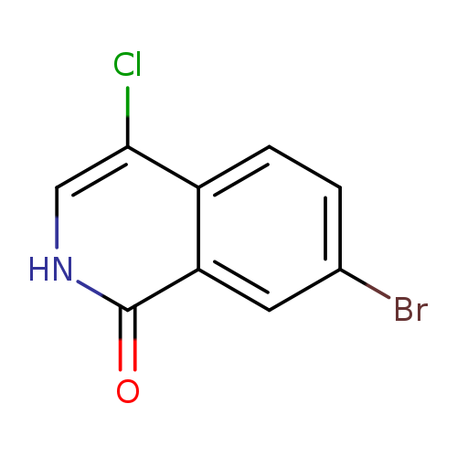Brc1ccc2c(c1)c(=O)[nH]cc2Cl