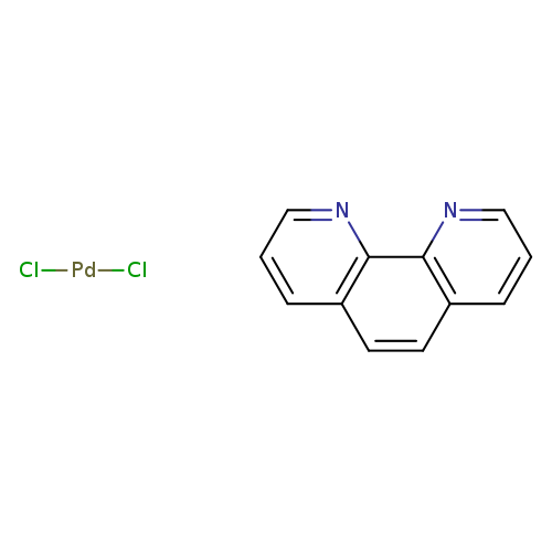 c1ccc2c(n1)c1ncccc1cc2.Cl[Pd]Cl