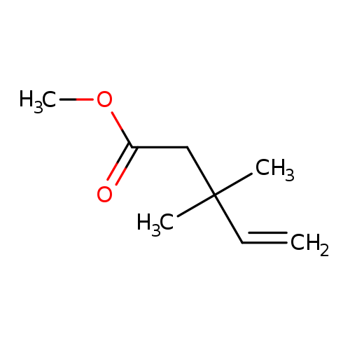 COC(=O)CC(C=C)(C)C