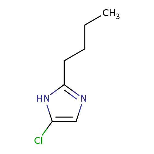 CCCCc1ncc([nH]1)Cl