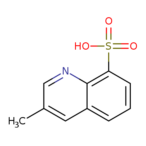Cc1cnc2c(c1)cccc2S(=O)(=O)O