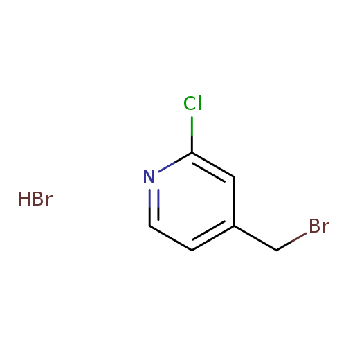 BrCc1ccnc(c1)Cl.Br