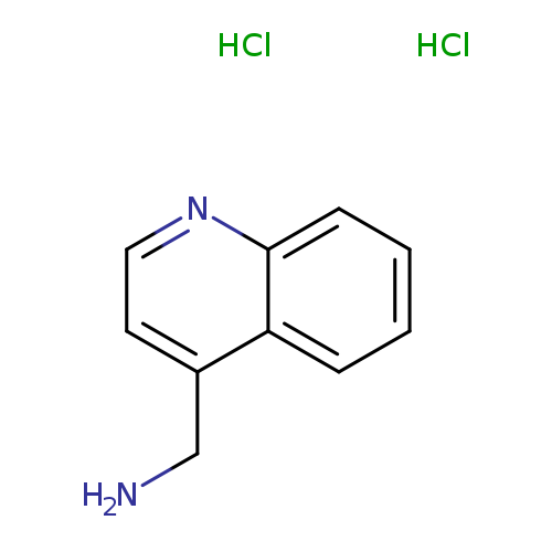 NCc1ccnc2c1cccc2.Cl.Cl
