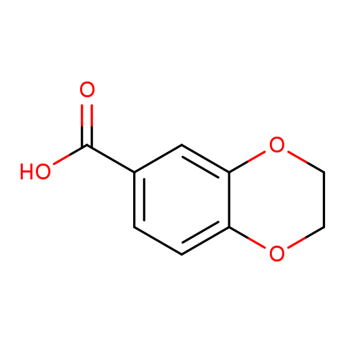 OC(=O)c1ccc2c(c1)OCCO2