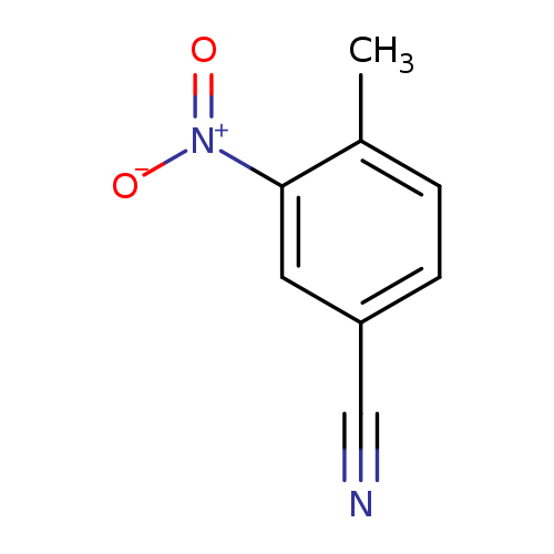 N#Cc1ccc(c(c1)[N+](=O)[O-])C