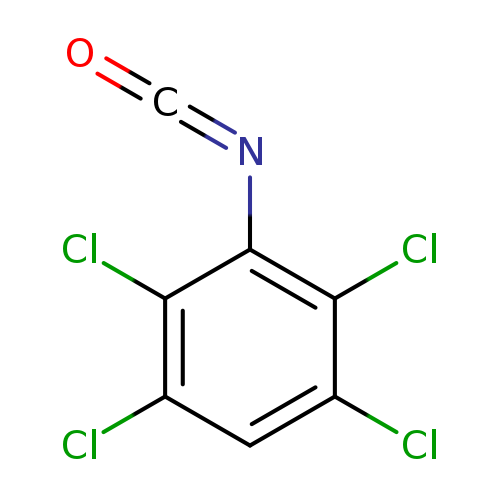 O=C=Nc1c(Cl)c(Cl)cc(c1Cl)Cl