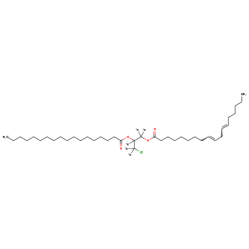 CCCCCCCCCCCCCCCCCC(=O)OC(C(OC(=O)CCCCCCCC=CCC=CCCCCC)([2H])[2H])(C(Cl)([2H])[2H])[2H]