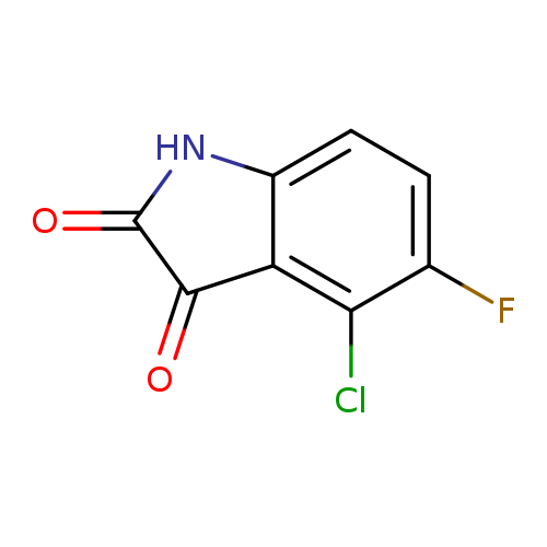 O=C1Nc2c(C1=O)c(Cl)c(cc2)F