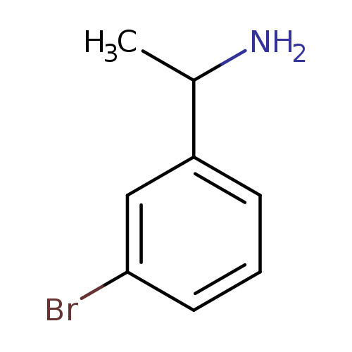 Brc1cccc(c1)C(N)C