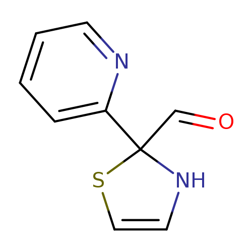 O=CC1(NC=CS1)c1ccccn1