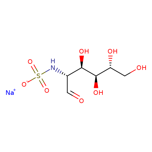 O=C[C@@H]([C@H]([C@@H]([C@@H](CO)O)O)O)NS(=O)(=O)[O-].[Na+]