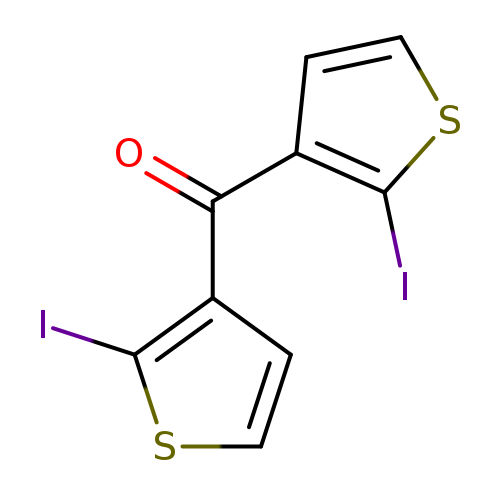 O=C(c1ccsc1I)c1ccsc1I
