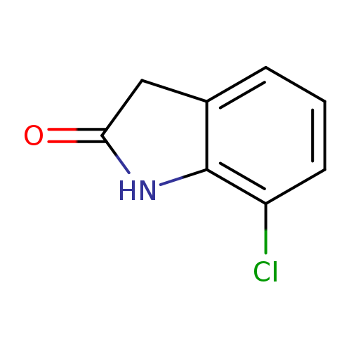 O=C1Cc2c(N1)c(Cl)ccc2