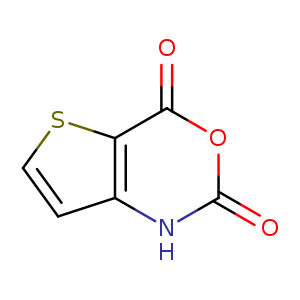 O=c1oc(=O)c2c([nH]1)ccs2