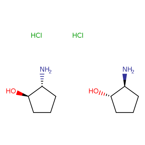 O[C@H]1CCC[C@@H]1N.O[C@@H]1CCC[C@H]1N.Cl.Cl