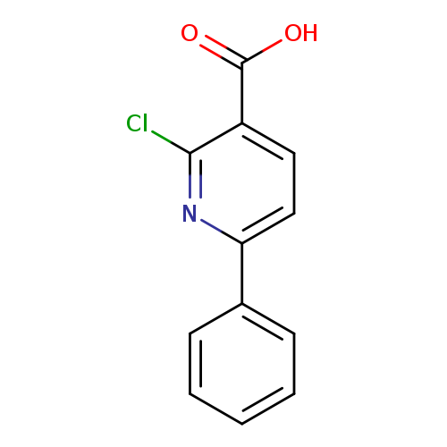 OC(=O)c1ccc(nc1Cl)c1ccccc1