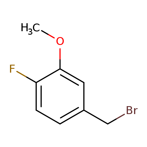 COc1cc(CBr)ccc1F