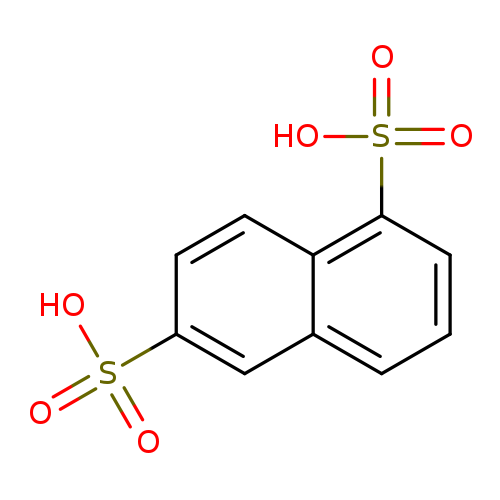 OS(=O)(=O)c1ccc2c(c1)cccc2S(=O)(=O)O