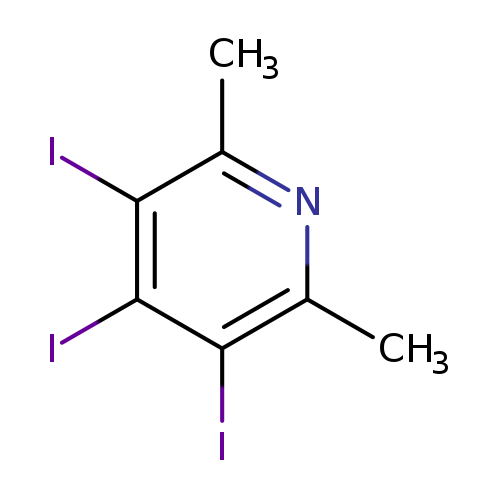 Cc1nc(C)c(c(c1I)I)I