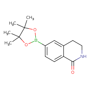 O=C1NCCc2c1ccc(c2)B1OC(C(O1)(C)C)(C)C