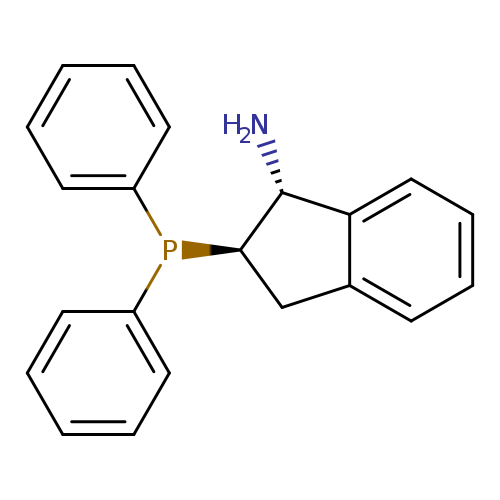 N[C@H]1[C@@H](Cc2c1cccc2)P(c1ccccc1)c1ccccc1