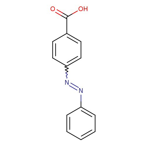 OC(=O)c1ccc(cc1)N=Nc1ccccc1