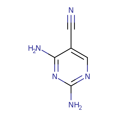 N#Cc1cnc(nc1N)N